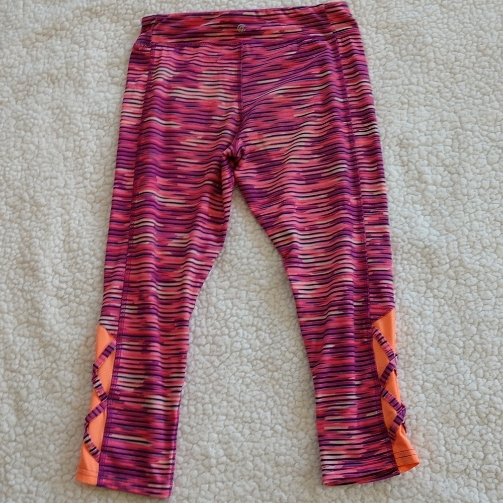 2 Pair C9 Champion Girls Leggings Size L (10/12) - Picture 8 of 9